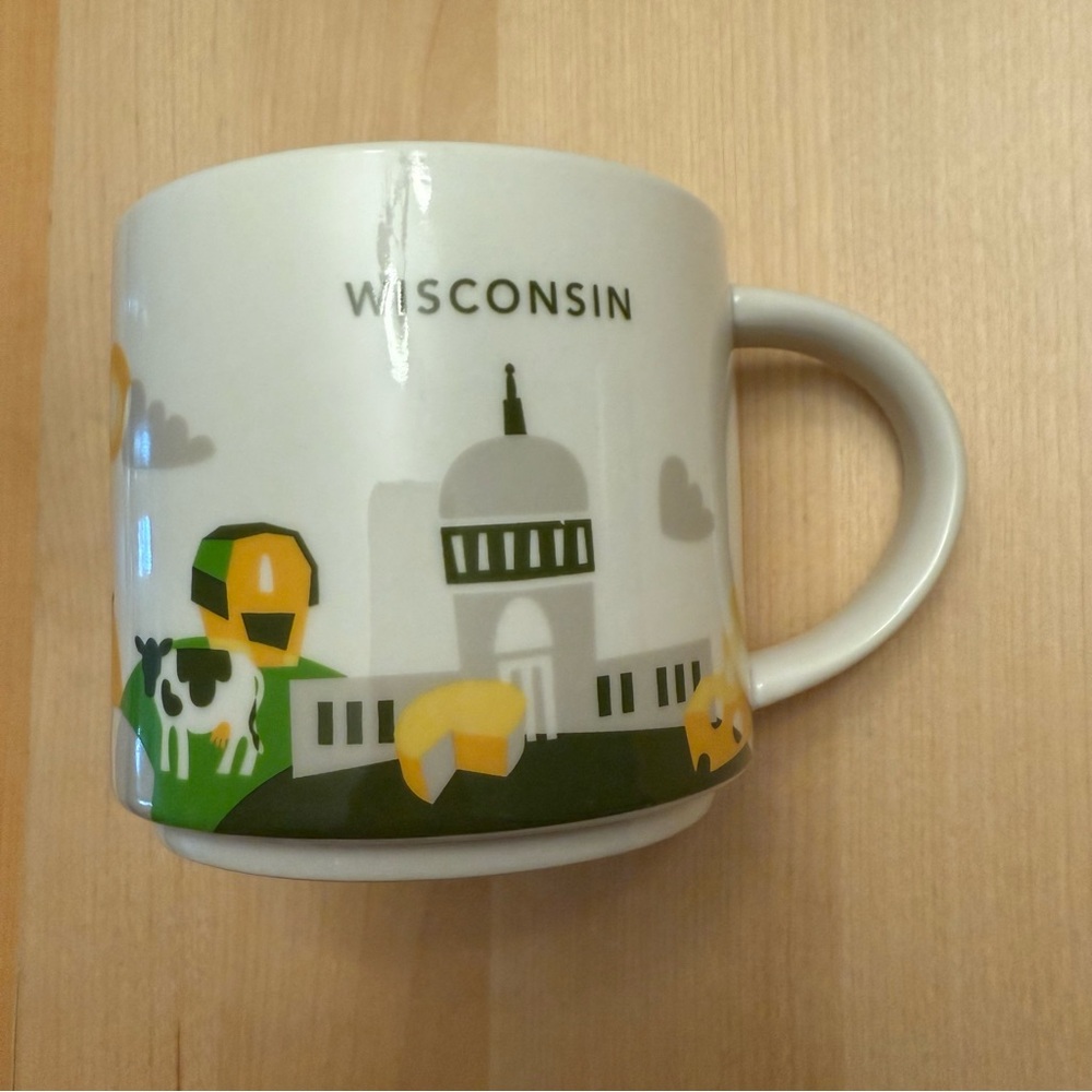 Starbucks You Are Here Mug Wisconsin